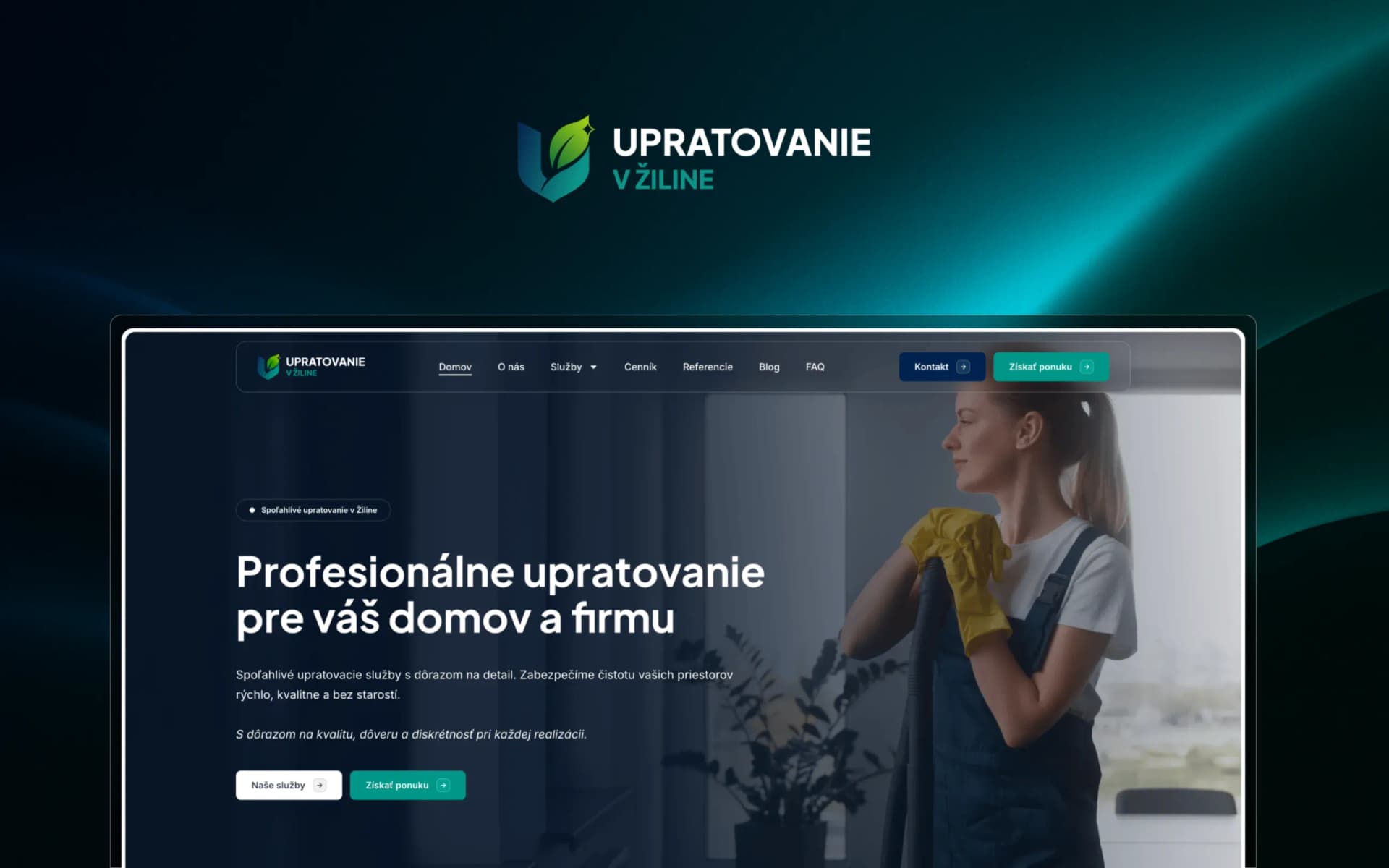 Upratovanie v Žiline