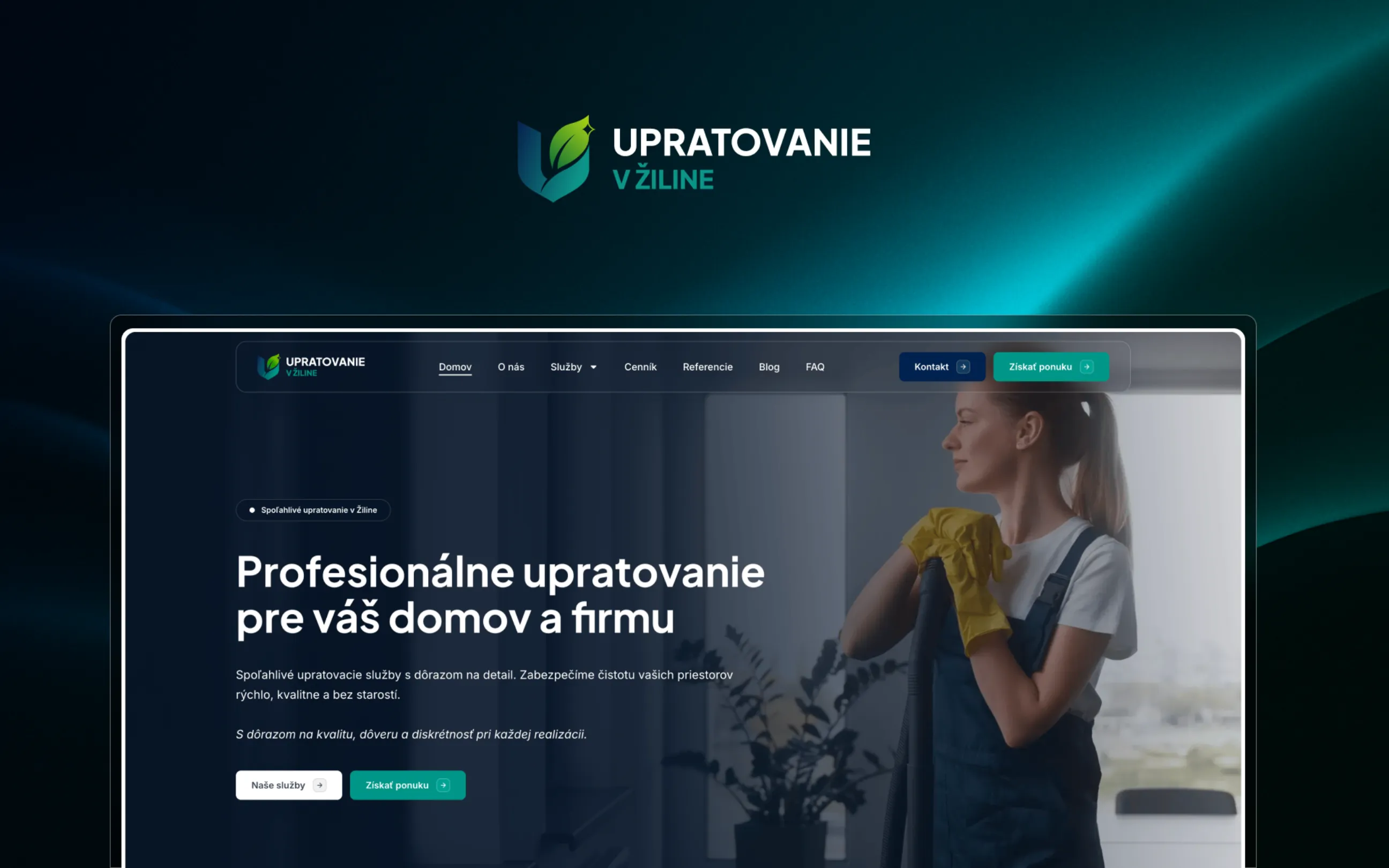 Upratovanie v Žiline